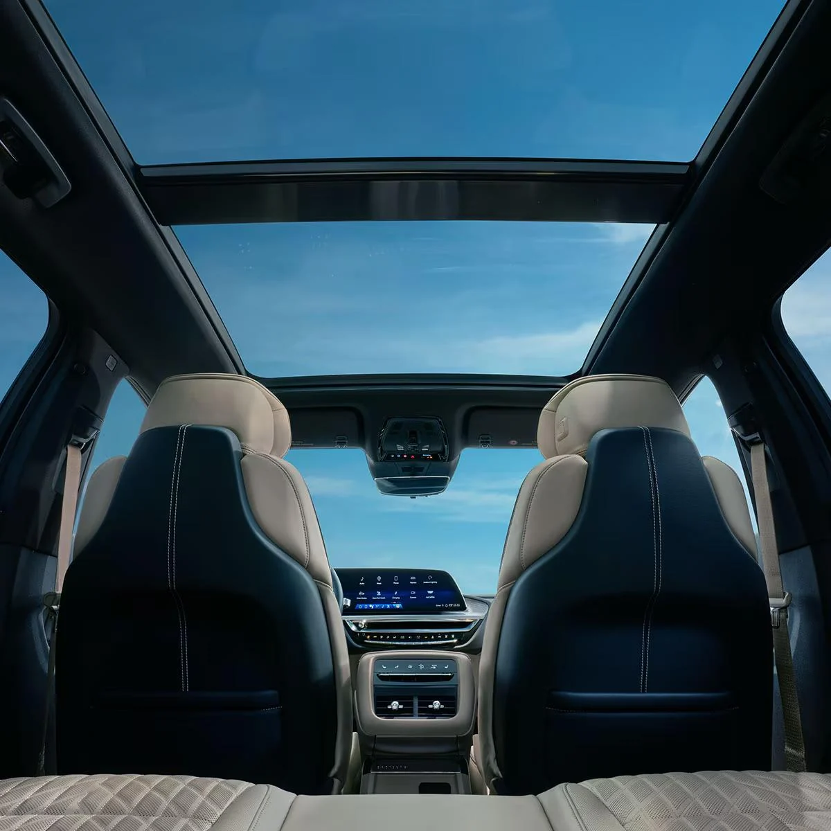 Vehicle cabin and sunroof shown in the supplied window film catalog